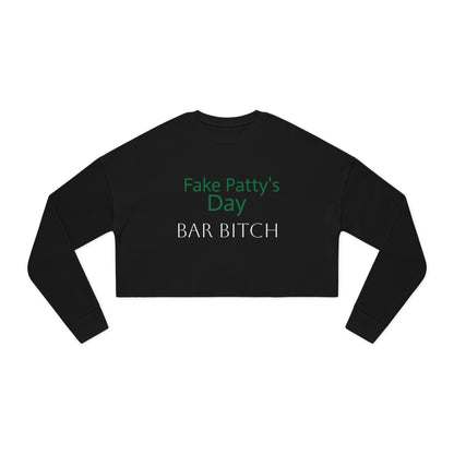 Women's Fake Patty’s Day Cropped Sweatshirt